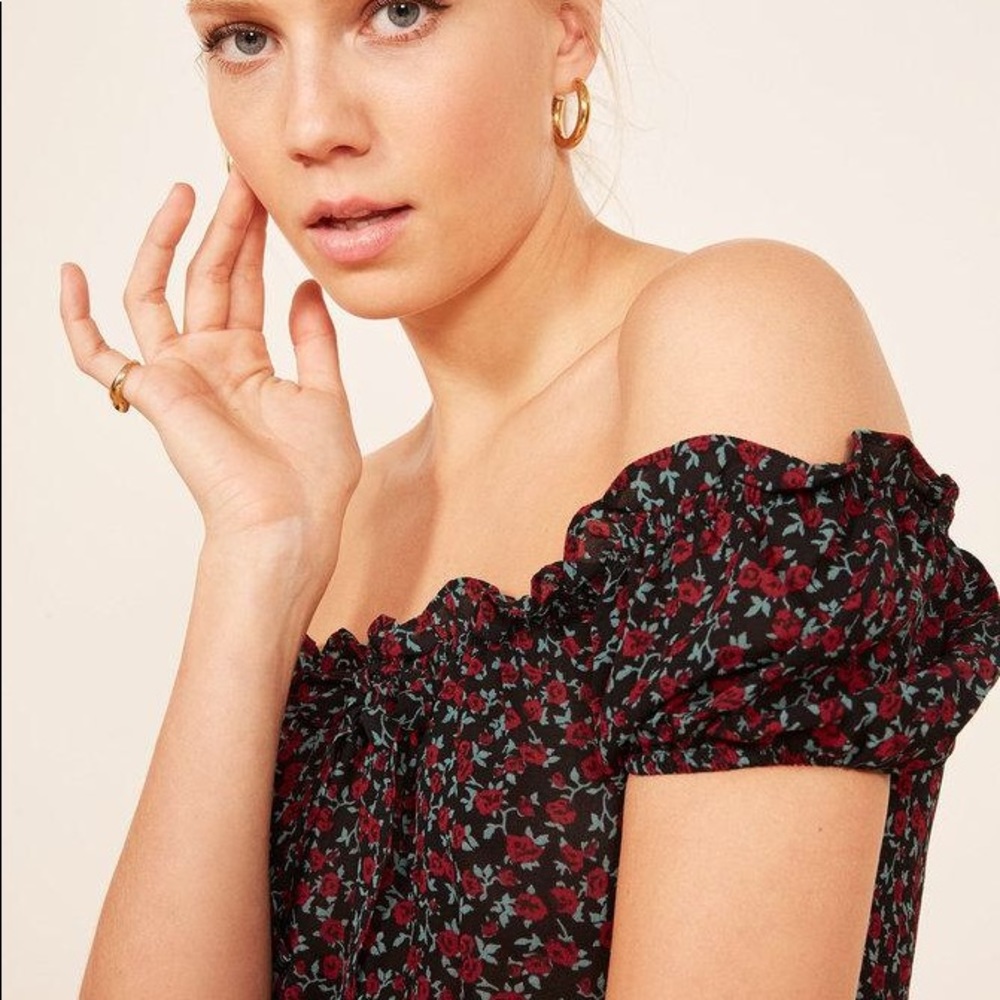 SOLD ON MERCARI, Reformation Kirsten Top - Picture 2 of 7